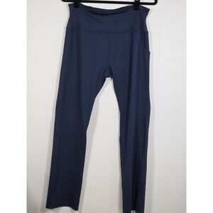 Tommie Copper Women XL Navy Leggings Copper Zinc Infused Activewear Workout